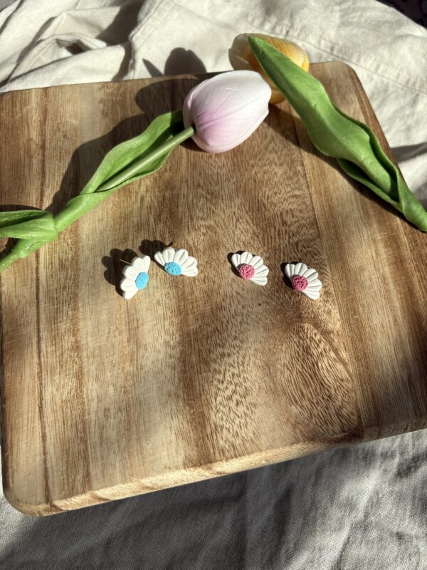 Mini half Daisy Studs